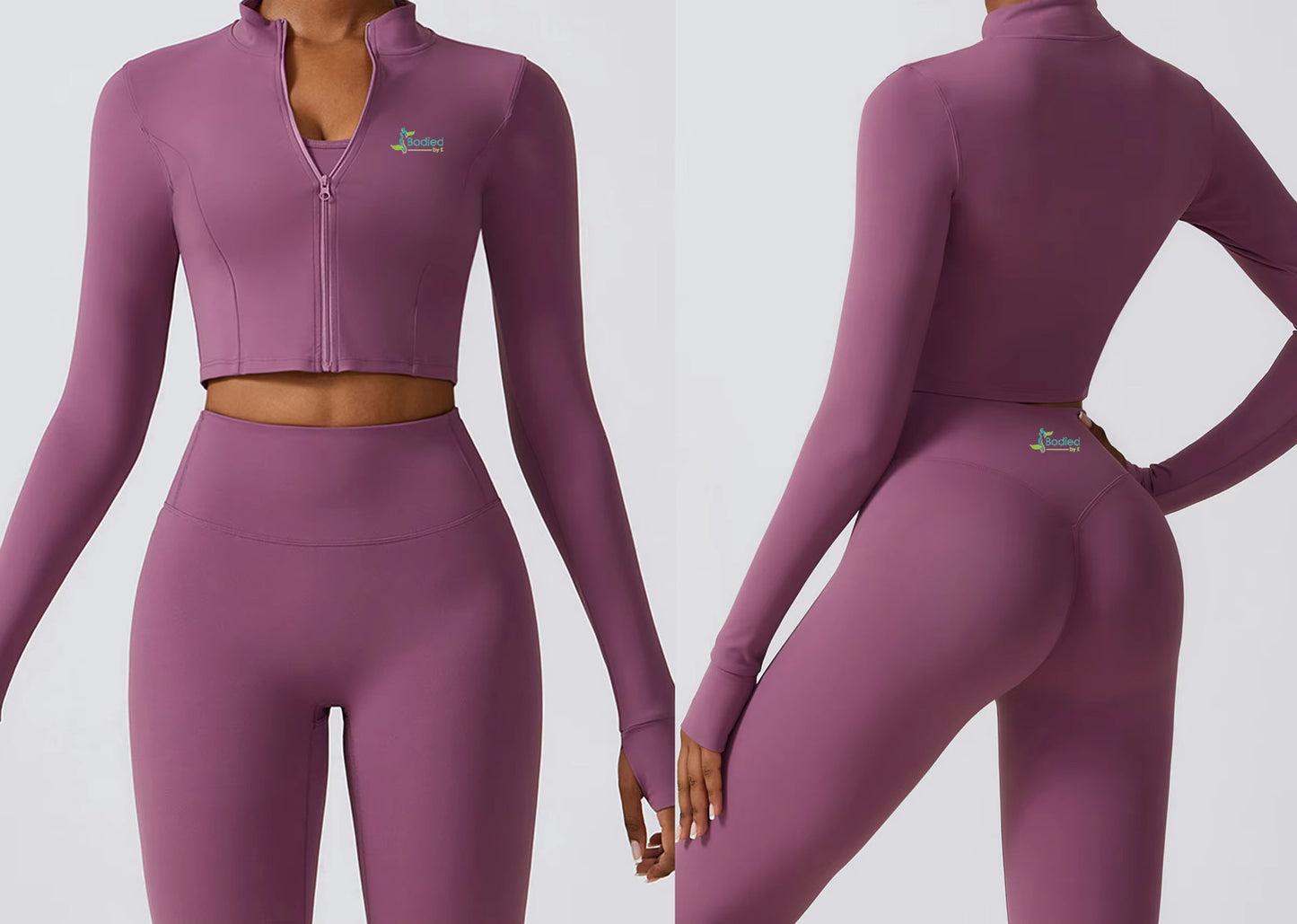 Royal Motion – Purple Fitness Wear✨