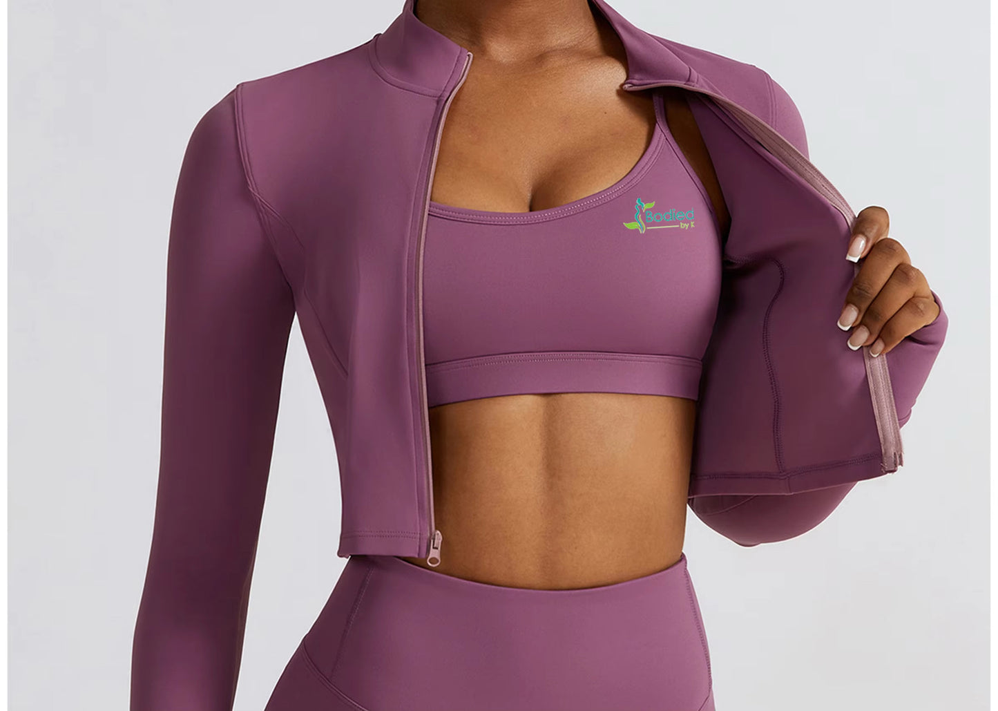 Royal Motion – Purple Fitness Wear✨
